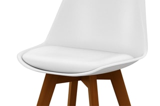 $6 chaises Brava - Naturel et blanc