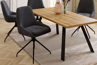 $4 chaises Olivia - Gris