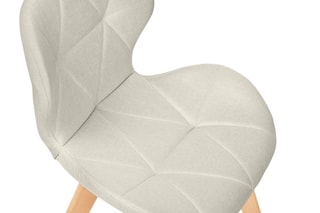 $6 chaises Gatsby - Beige et naturel