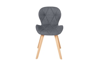 $6 chaises Gatsby - Gris et naturel