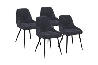 $4 chaises Olivia - Gris