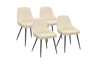 $4 chaises Ornella - Beige