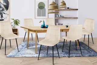 $6 chaises Linda - Crème