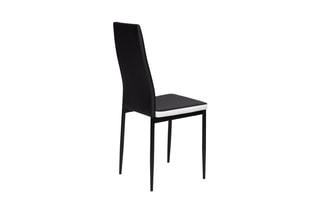 $6 chaises Jodie -  Noir et blanc
