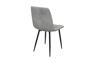 $6 chaises Linda Gris clair