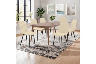 $6 chaises Fiona - Beige