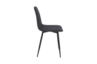 $6 chaises Fiona - Gris foncé