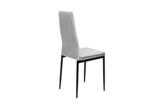 $6 chaises Jade - Gris clair