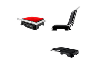 $Gril viande - 2000 W - 35,6 x 33,6 x 13 cm