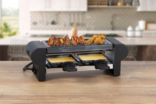 $Appareil à raclette grill - 350 W - 2 personnes