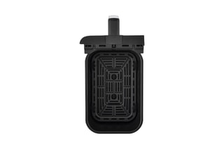 $Friteuse sans huile avec 2 cuves - 2400 W - 9 l