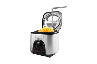 $Friteuse et fondue 2-en-1 - 950 W - 1 l