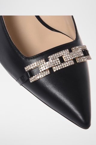 $Escarpins en cuir - Noir