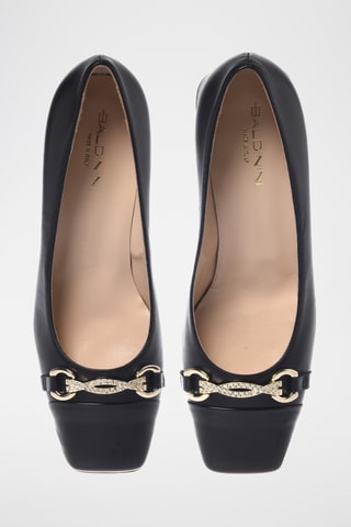 $Escarpins en cuir - Noir