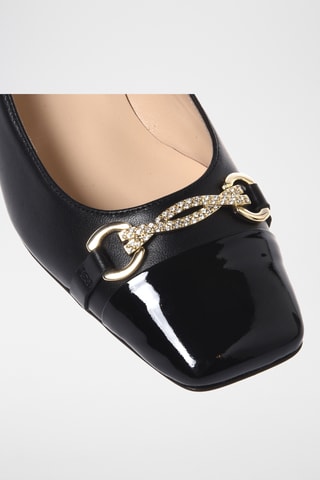 $Escarpins en cuir - Noir
