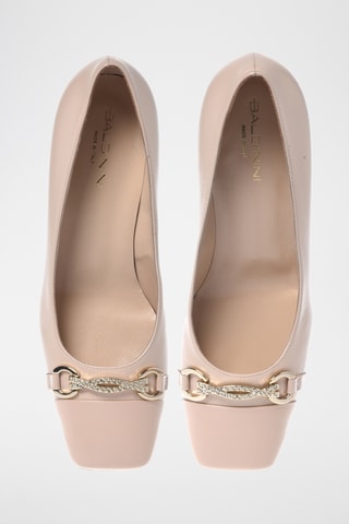 $Escarpins en cuir - Beige