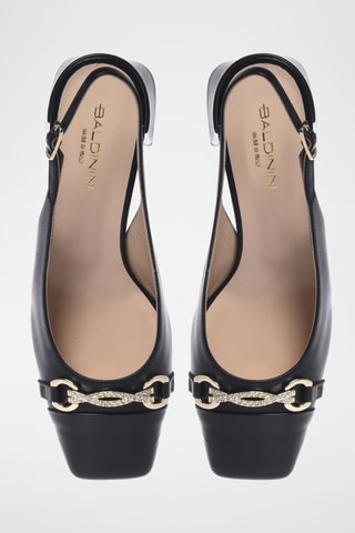 $Escarpins en cuir - Noir
