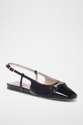 $Ballerines en cuir - Noir