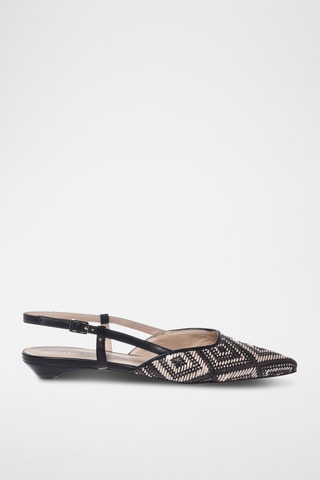 $Ballerines en cuir - Noir