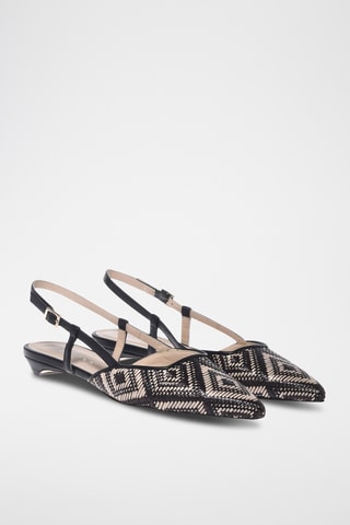 $Ballerines en cuir - Noir