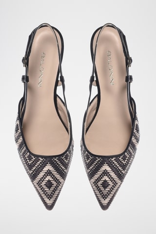 $Ballerines en cuir - Noir