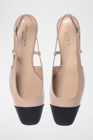 $Ballerines en cuir - Beige