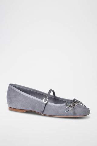 $Babies en nubuck - Gris