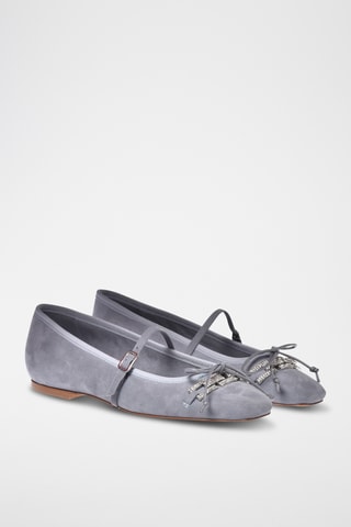 $Babies en nubuck - Gris