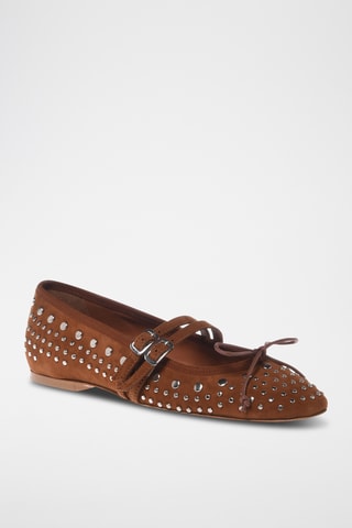 $Babies en nubuck - Marron