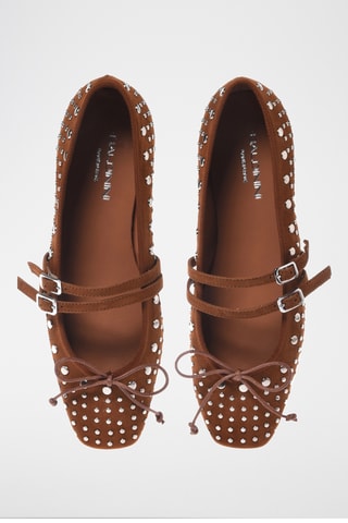 $Babies en nubuck - Marron