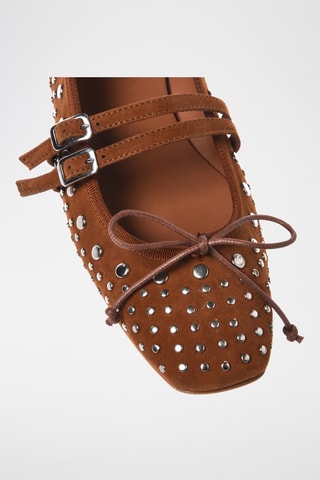$Babies en nubuck - Marron