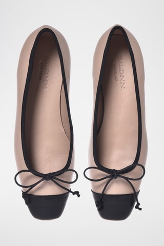 $Ballerines en cuir - Beige