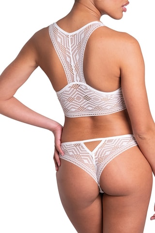 $Tanga Ondine - Blanc