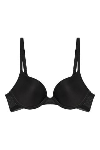 $Soutien-gorge push-up Romane - Noir