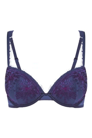$Soutien-gorge push-up Singulière - Bleu nuit