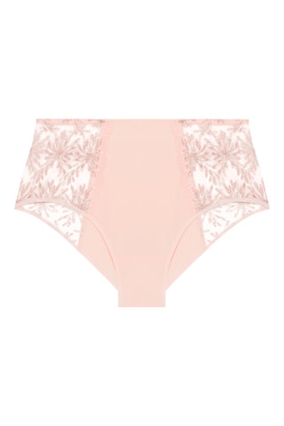 $Culotte taille haute Singulière - Rose poudré