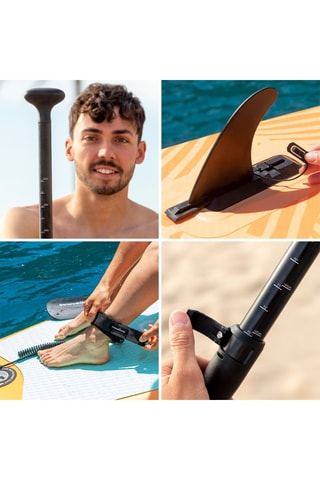 $Planche de paddle gonflable - 
Multicolore