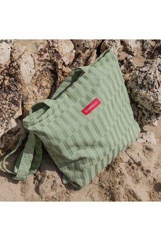 $Tote-bag de plage - Vert