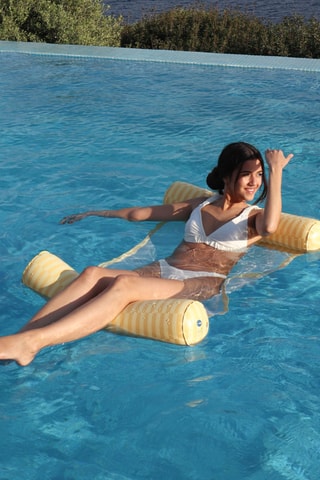 $Flotteur de piscine gonflable - 73 x 16,5 x 115 cm - Jusqu'à 100 kg