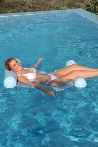 $Flotteur de piscine gonflable - 73 x 16,5 x 115 cm - Jusqu'à 100 kg