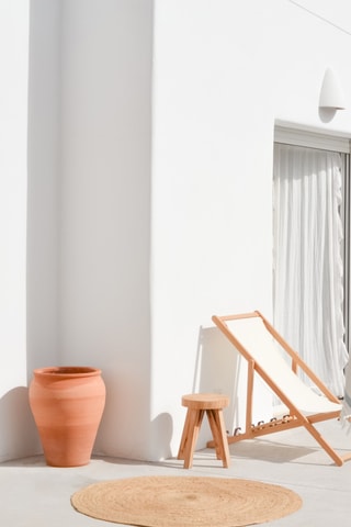 $Fouta de plage - Blanc et vert - 90 x 180 cm