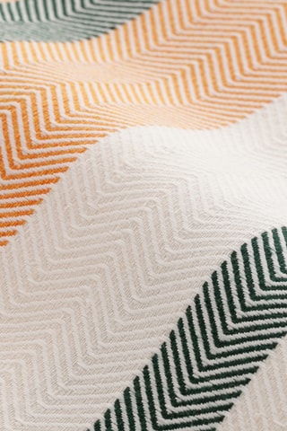 $Fouta de plage - Blanc et beige - 90 x 180 cm