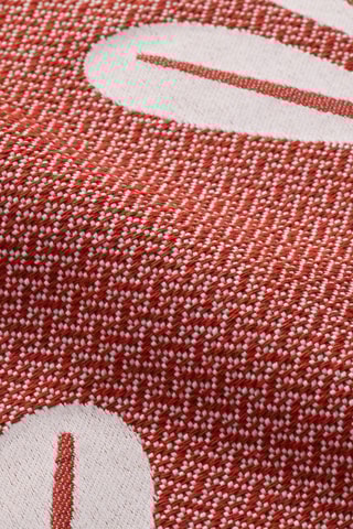 $Fouta de plage - Rouge et blanc - 90 x 180 cm