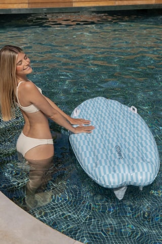 $Matelas de piscine gonflable - 58 x 151 x 25 cm - Jusqu'à 85 kg