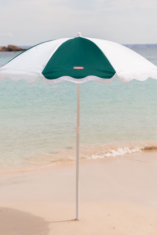 $Parasol rond avec pied - Diamètre toile 160 cm