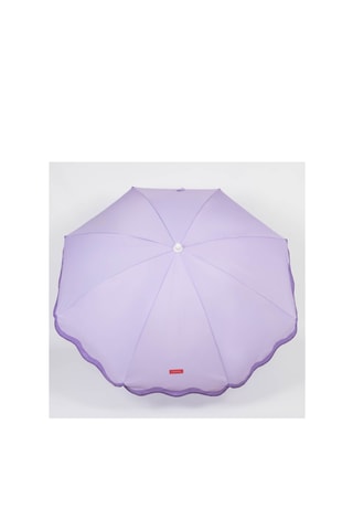 $Parasol rond avec pied - Diamètre toile 160 cm