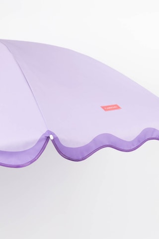 $Parasol rond avec pied - Diamètre toile 160 cm