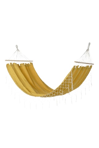 $Hamac suspendu - 255 x 80 x 28 cm - Jaune