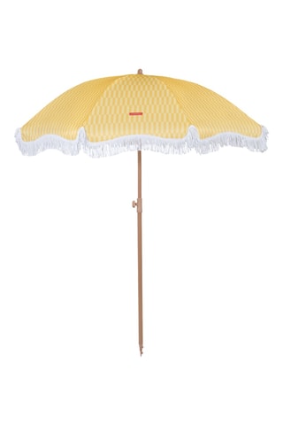 $Parasol rond avec pied - Diamètre toile 180 cm
