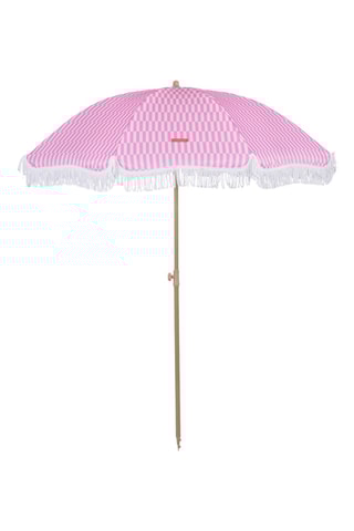 $Parasol rond avec pied - Diamètre toile 180 cm